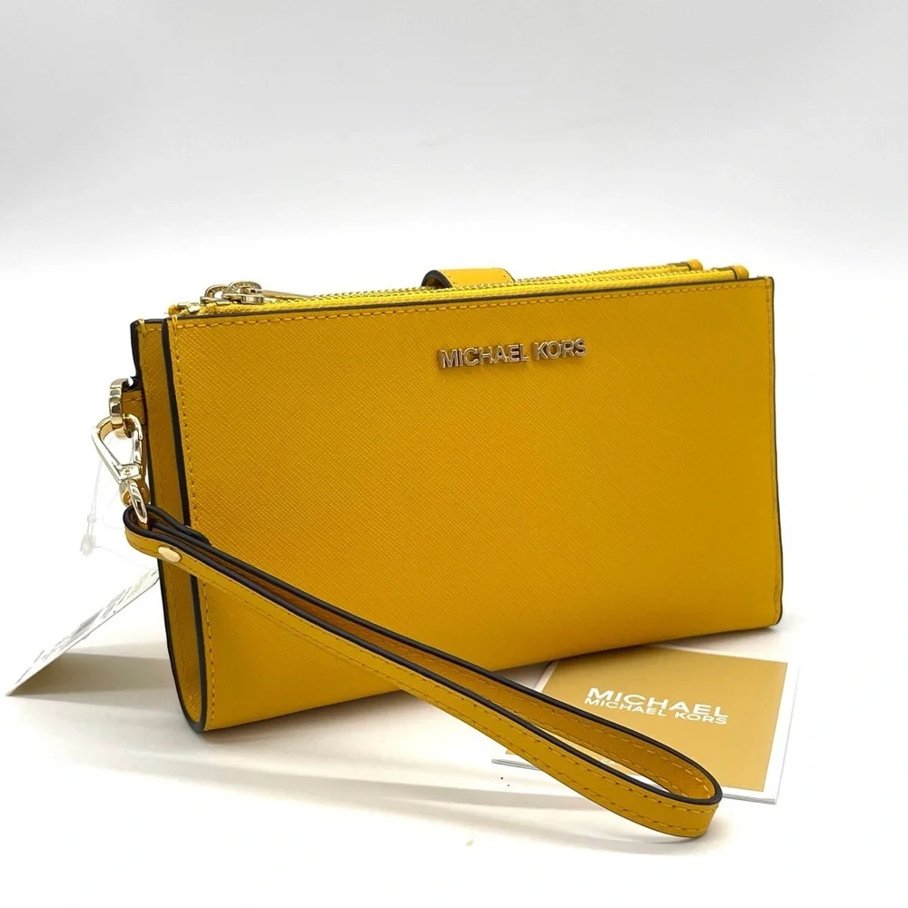 Michael Kors Large Double Zip Wallet Wristlet